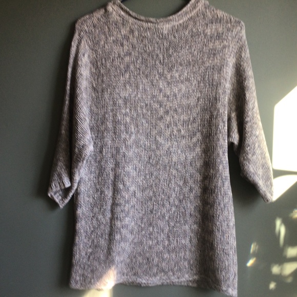 Ladies Cream Mix Knit Pullover Sweater Size M - Picture 3 of 13